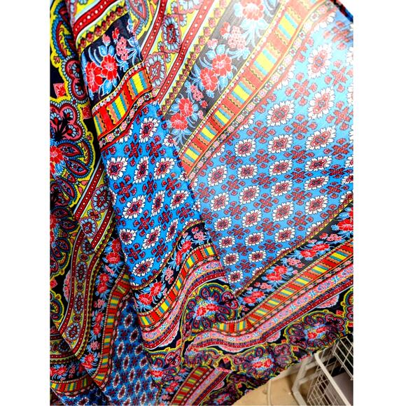 New directions Maxi Sundress XL Bust to 44"Maxi length to 58" Vacation Non Crush - Picture 6 of 9